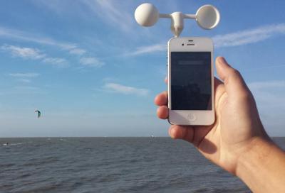 Smartphone centralina del vento