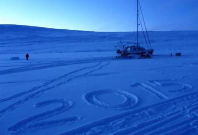 Vagabond augura felice anno nuovo dall'Artico