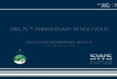 25 anni di Southern Wind, festa a Capri dal 24 al 28 maggio