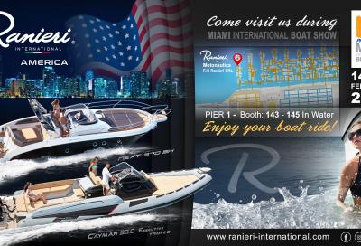 Ranieri International, debutto al Miami International Boat Show