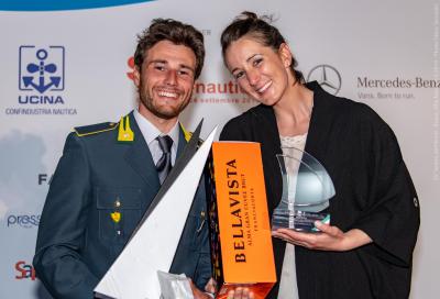 Ruggero Tita e Caterina Banti vincono il premio Velista dell'Anno FIV 2018
