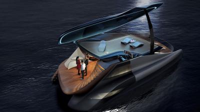 Icona Design entra nello yachting con un cat elettrico