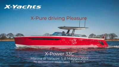 X-Yachts presenta X-Power 33C a Varazze