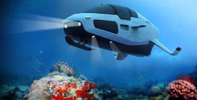L'aliscafo/sommergibile DeepSeaker diventa realtà e sarà italiano