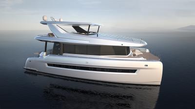 Soel Yachts presenta il catamarano elettrico-solare Senses 62