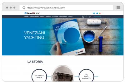 Il nuovo sito web di Veneziani Yachting 