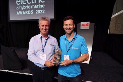 Transfluid e Genevos vincono il premio per la "propulsione dell'anno" all'Electric & Hybrid Marine Europe Expo