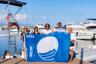 La Città di Varazze e Marina di Varazze  festeggiano la Bandiera Blu 2022