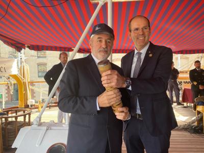 A Genova la “Regata delle Legends” per i 50 anni. L’annuncio di The Ocean Race a bordo del Vespucci