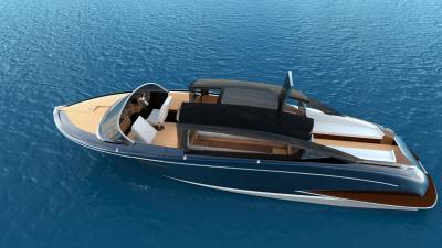 Wooden Boats Limo Blue 8.3m,  la “dolce vita” è super tecnologica 
