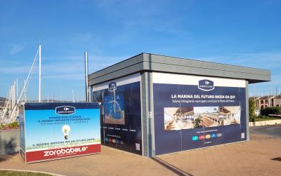 Al Marina di Loano è in corso la costruzione del primo impianto fotovoltaico
