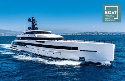 Il superyacht CRN M/Y RIO conquista il Boat International Design & Innovation Award 2023