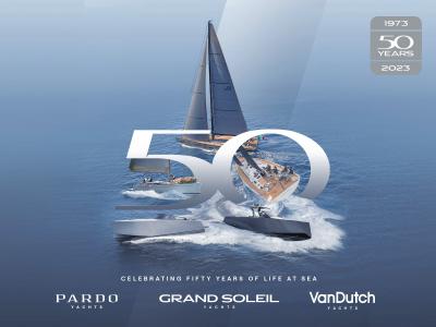 Pardo Yachts compie 50 anni e torna al  Palm Beach International Boat Show