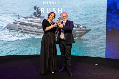 Baglietto vince ai World Superyacht Award 2023 con il m/y Rush nella categoria da 35m a 41,99m