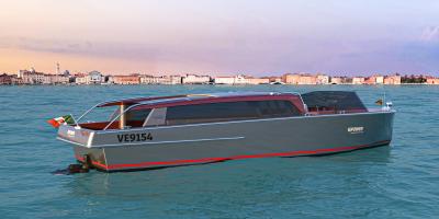Repower presenta il modello della nuova barca full electric disegnata per la laguna