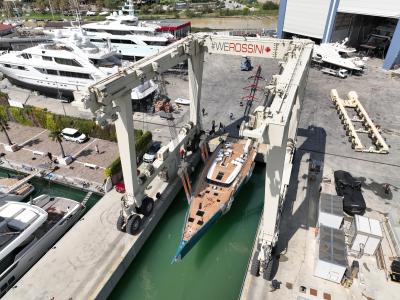 Il Grand Soleil 72 Long Cruise, dopo il varo tecnico, veleggia verso il debutto al Cannes Yachting Festival 2023