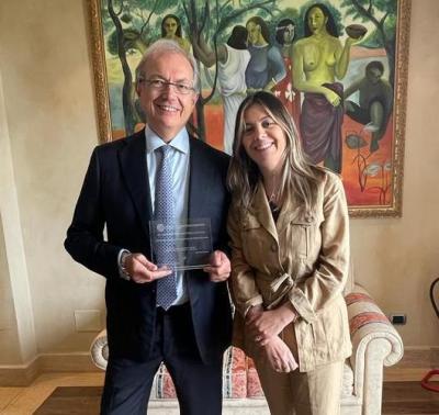 Renato Marconi riceve il premio “Uniti per la legalità”