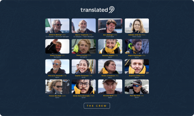 L'equipaggio di Translated 9 per la Ocean Globe Race 2023