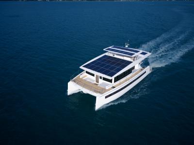 Silent-Yachts launched two solar electric Silent 62 catamarans with new ultra-efficient drivetrain